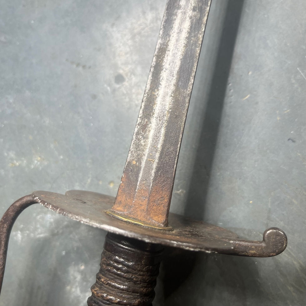 Thumbnail: Court sword, late 17th century, Louis XIV era.