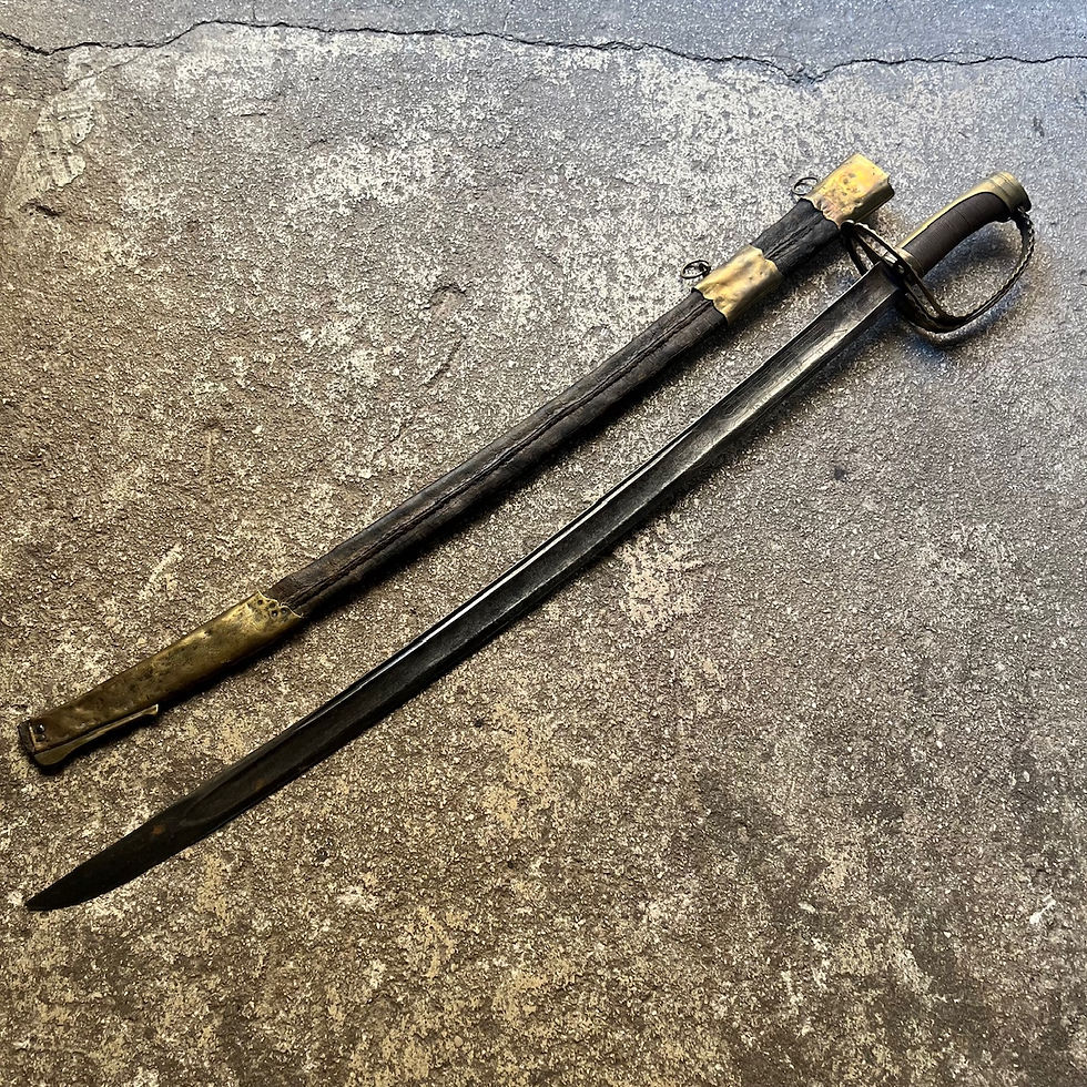 Sabre d’officier de la Garde nationale – Révolution française (1790–1795)