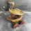 Thumbnail: Antique Pull Along Toy - Polychrome Wooden Duck - Vintage. Early 20th Century