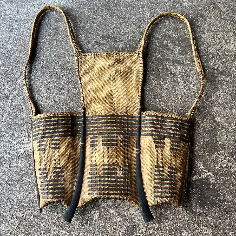 Thumbnail: Traditional mountain crossbow with woven quiver. Northern Vietnam.