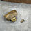 Thumbnail: Animal bronze – Doe on wooden base – Hidden secret hiding place