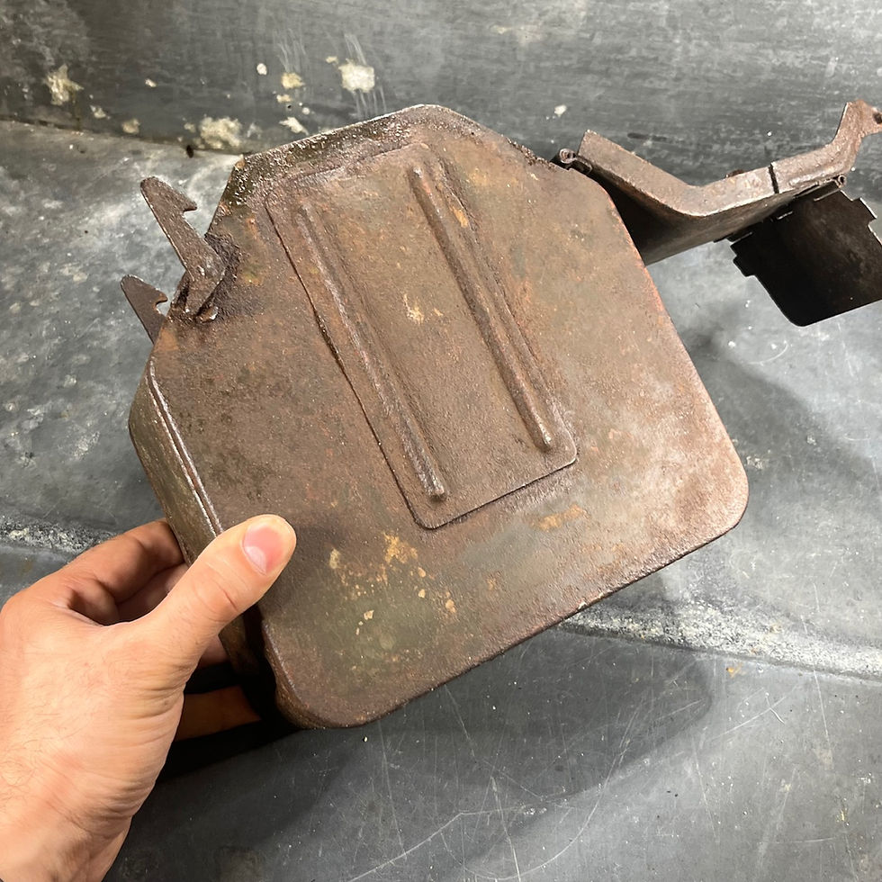 Thumbnail: Original German WW2 ammunition box – MG34 / MG42. Militaria