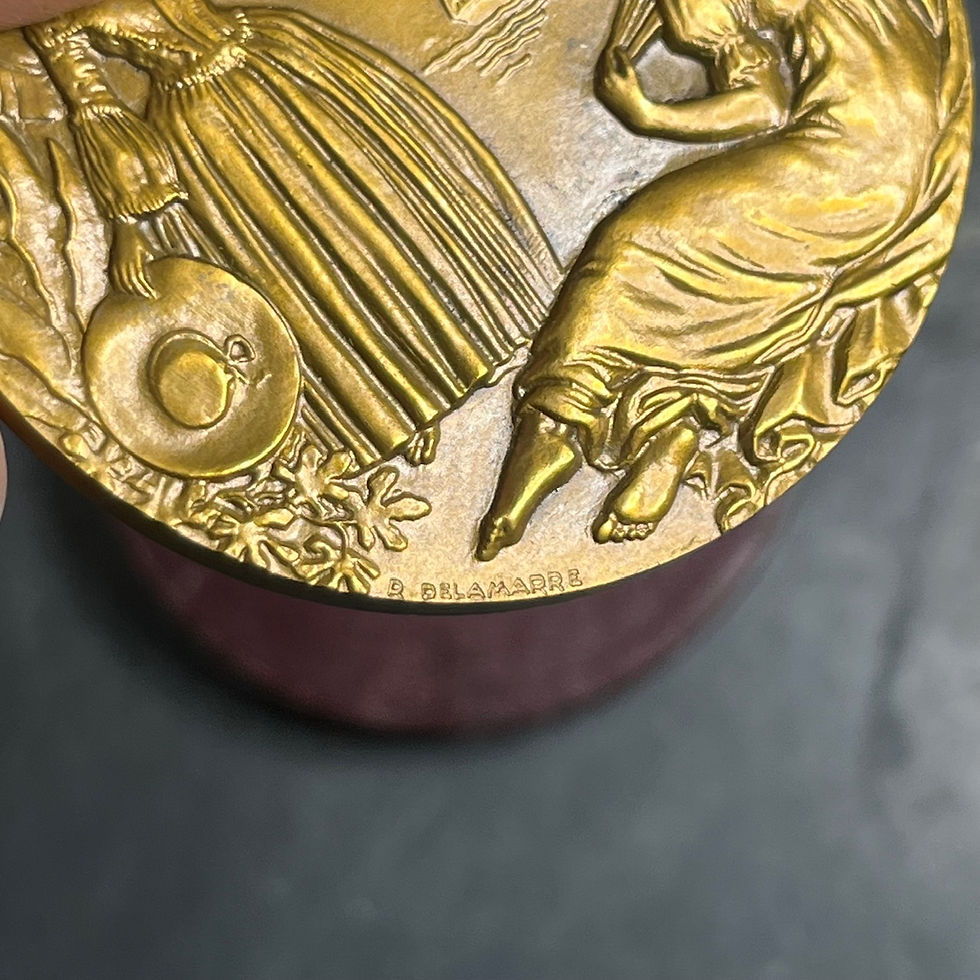 Thumbnail: Bronze medal S.S. Antilles 1952 Compagnie Générale Transatlantique Delamarre