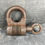 Thumbnail: Antique Circa 1800 Wrought Iron Padlock with Key – Working