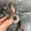 Thumbnail: Antique Circa 1800 Wrought Iron Padlock with Key – Working