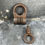 Thumbnail: Antique Circa 1800 Wrought Iron Padlock with Key – Working