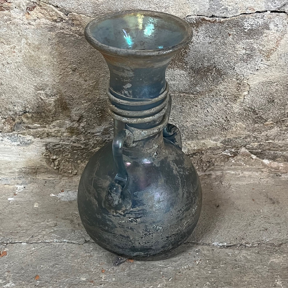 Thumbnail: Murano Scavo Glass Vase - 1960s - Antique Style