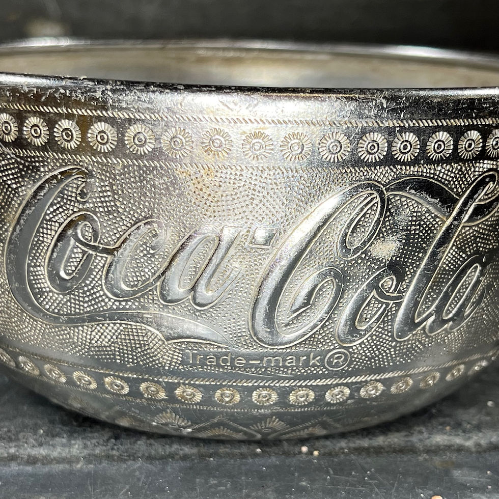 Thumbnail: Coca-Cola Thai Aluminum Advertising Bowl