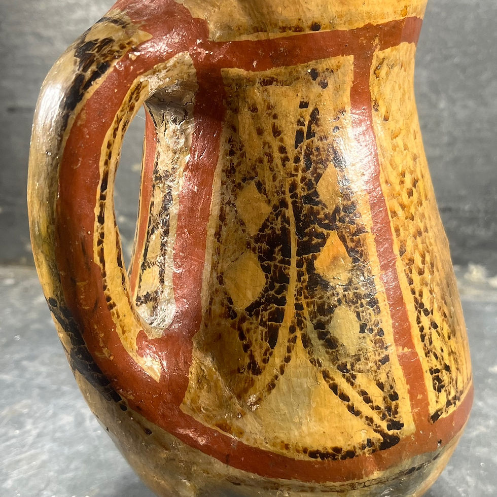 Thumbnail: Pitcher, Ancient Kabyle Water Pot, Terracotta, North Africa, Mid-20th Century