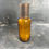 Miniature : Ancien bocal pharmacie apothicaire XIXe verre ambré  "Bromhydrate de Quinine"