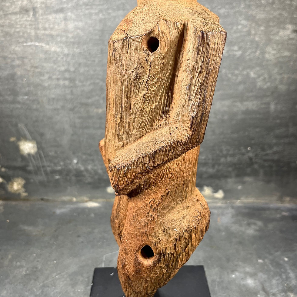 Thumbnail: Antique Lobi wooden bateba, authentic patina, West Africa. Late 19th century