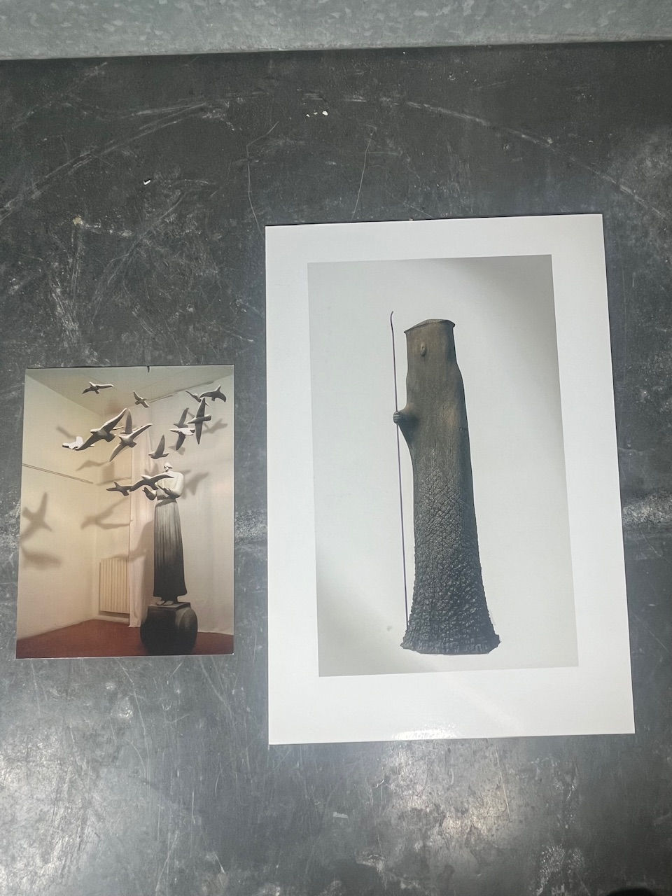 Miniature : Sergio Zanni Custode dell’essere Sculpture Terre Cuite Signée Certificat