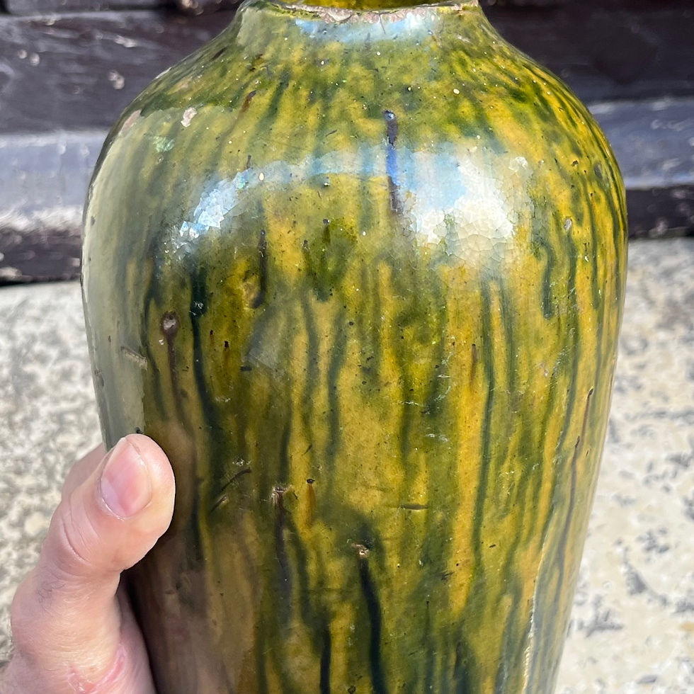 Thumbnail: Chinese Shiwan bottle – 19th century – glazed stoneware