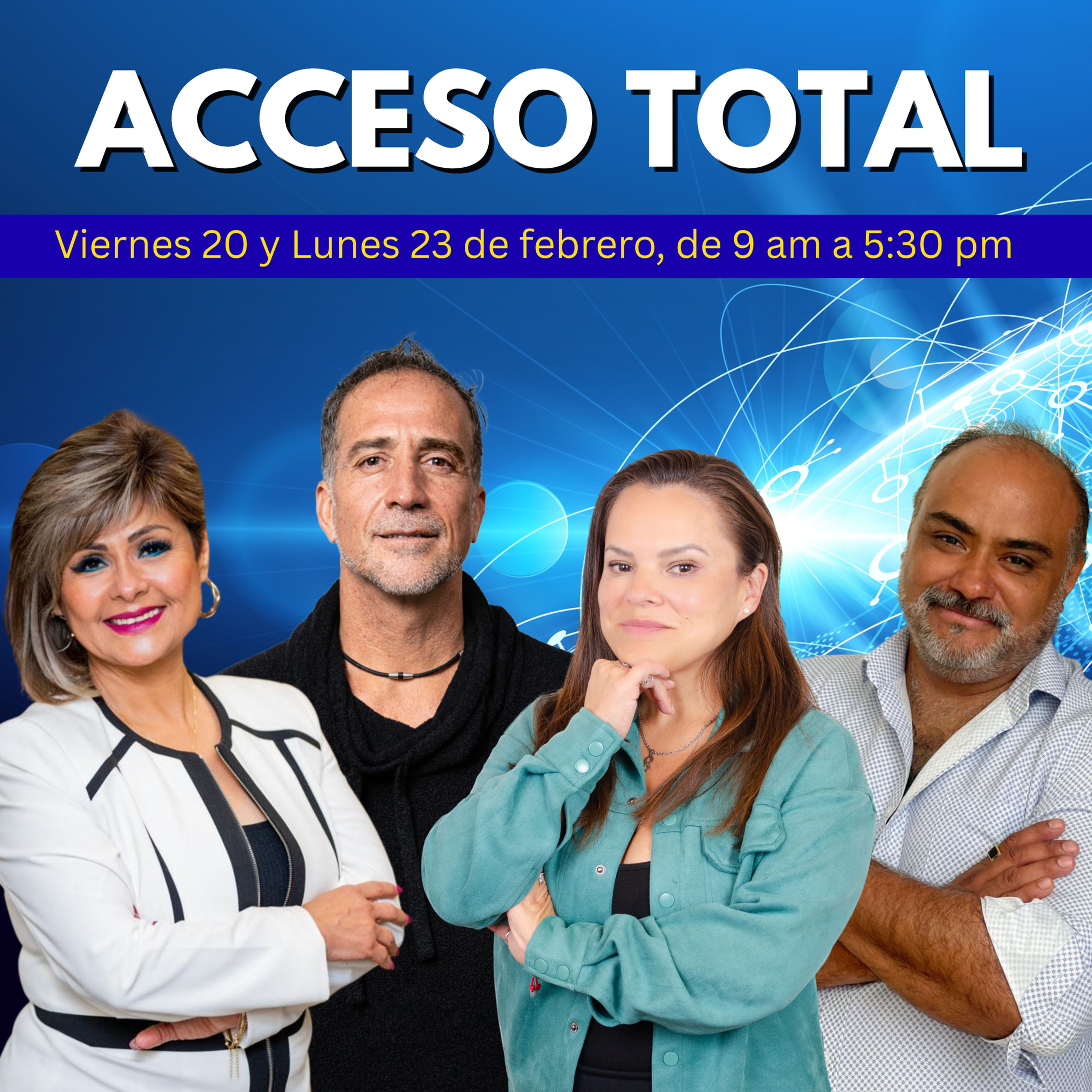 ACCESO TOTAL - JORNADA INTENSIVA DE 1 EVENTO ESPECIAL Y 3 SEMINARIOS