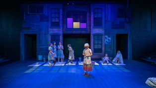 Annie Production Photo (1)
A production photo featuring scenery from the "Orphanage" setting.
Photo credits: Rami Daud