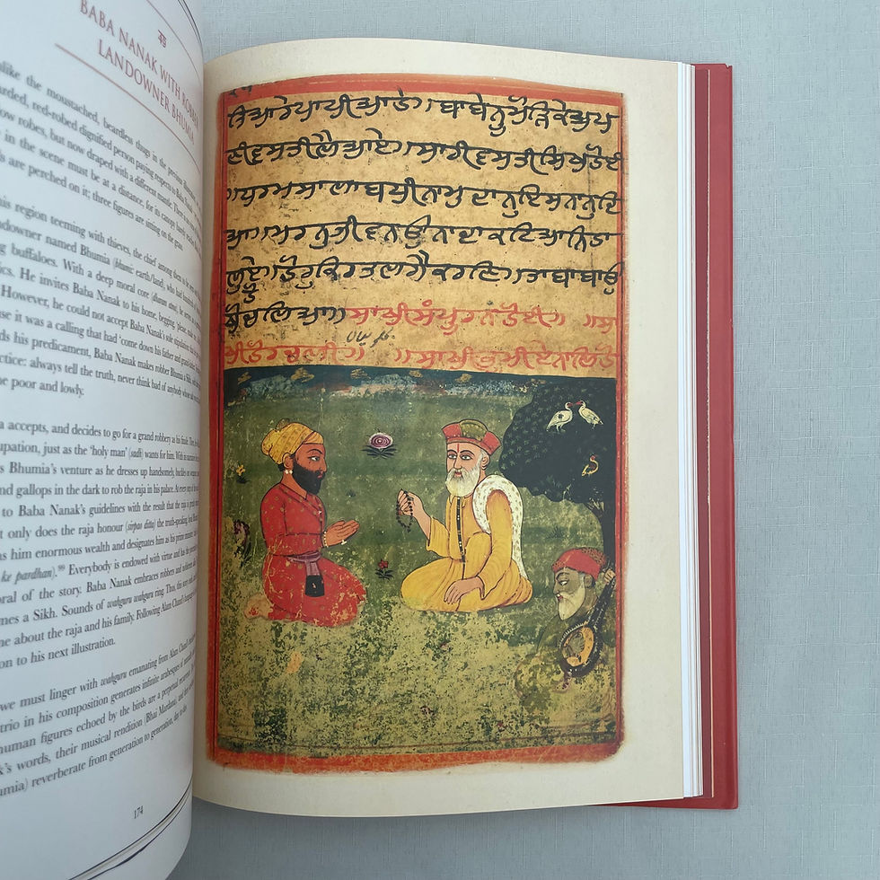 Thumbnail: Janamsakhi Painting of Guru Nanak in Early Sikh Art