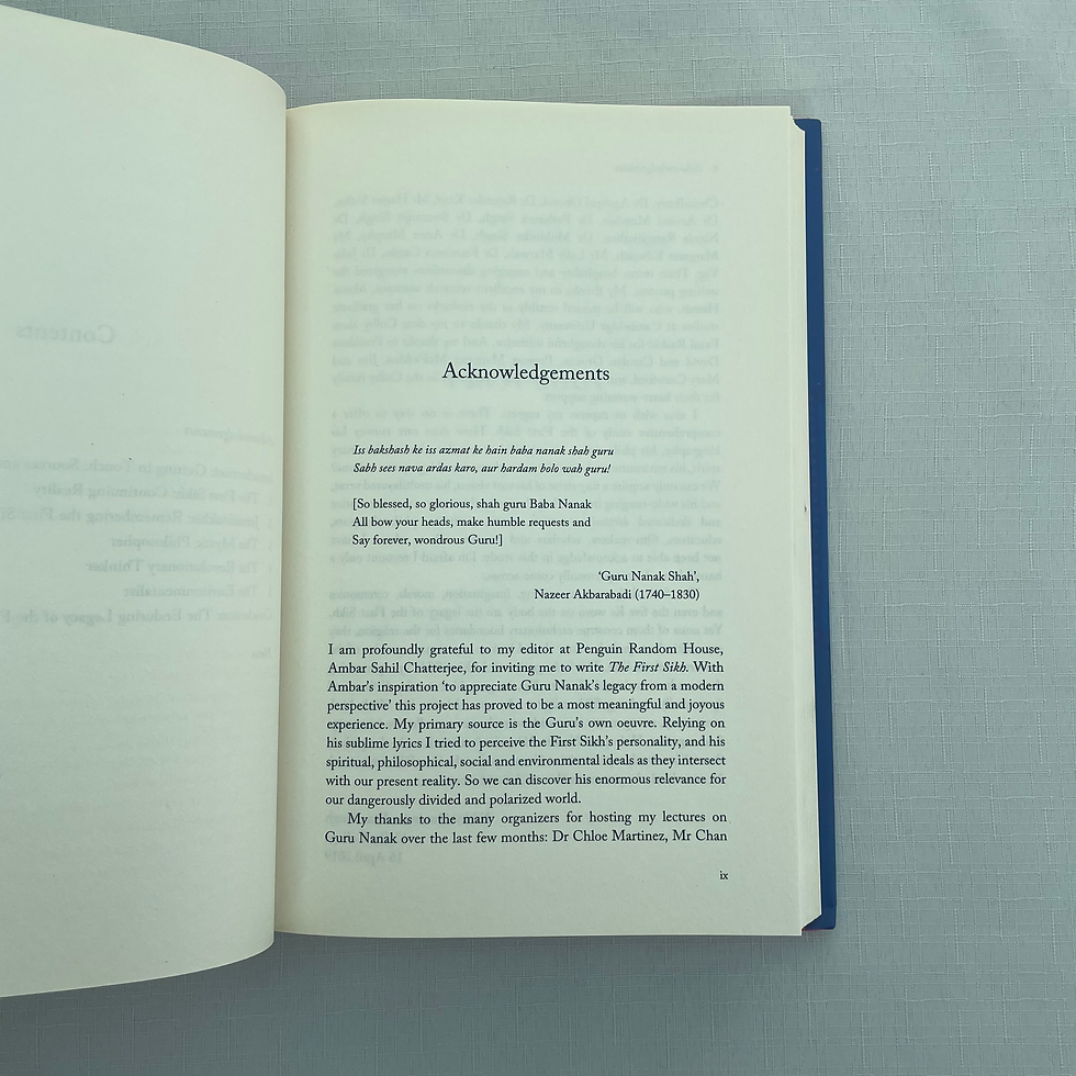 Thumbnail: The First Sikh: The Life and Legacy of Guru Nanak by Nikky-Guninder Kaur Singh