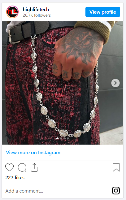 custom logo wallet chain