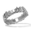 Thumbnail: 3D high polish gravestone ring