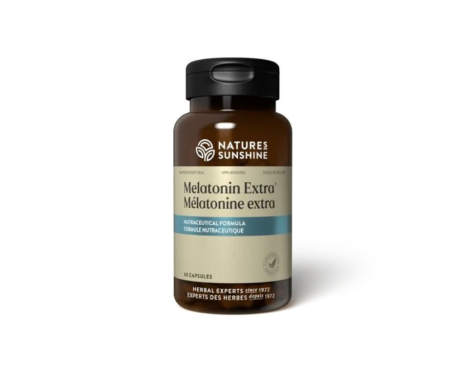 Mélatonine Extra 60 caps - Nature's Sunshine vendu par la clinique Améthyste