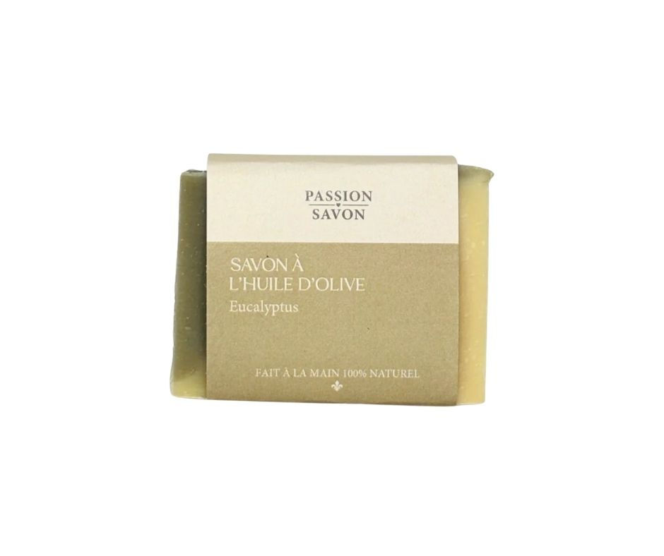 Savon eucalyptus 100g - Passion Savon vendu par la clinique Améthyste