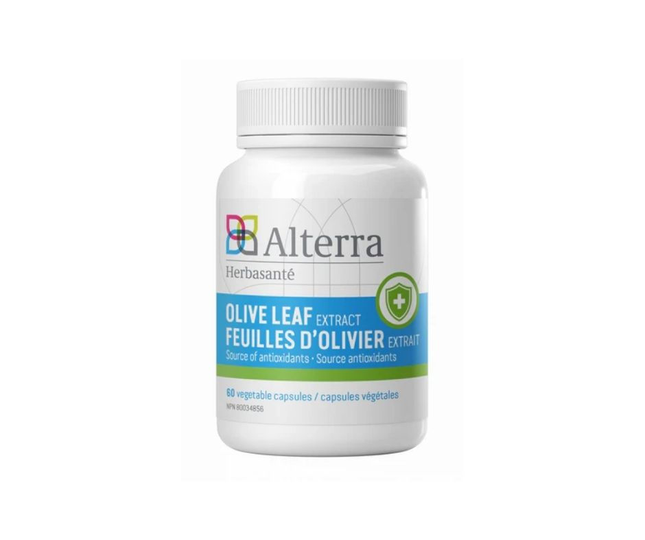 Feuilles D'olivier 60 caps- Alterra vendu par la Clinique Améthyste