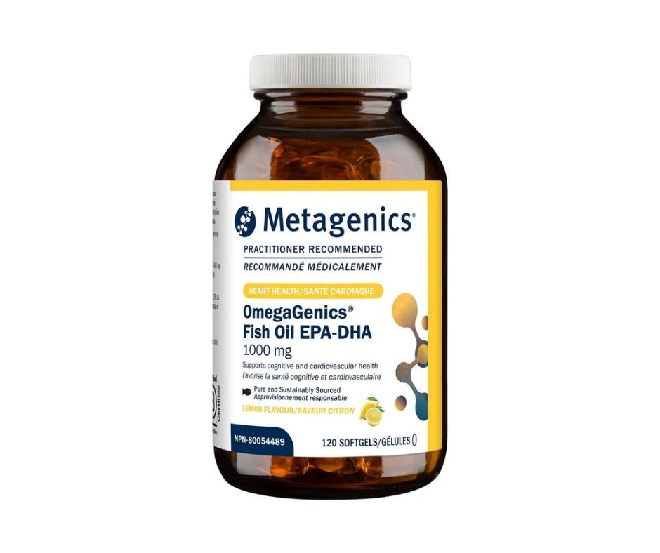 OmegaGenics EPA-DHA 1000mg - Metagenics vendu à la Clinique Améthyste