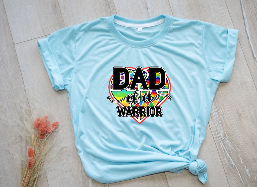 Dad of a Warrior Tee
