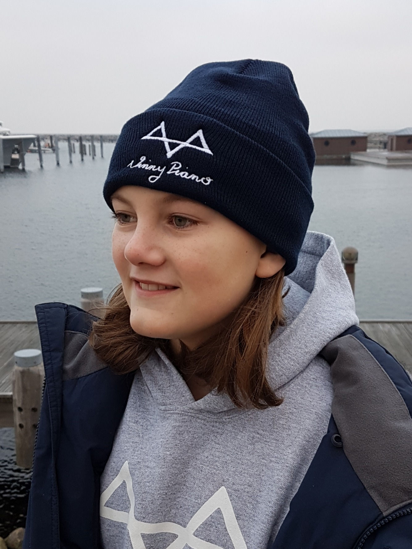 Vinny Piano Mütze navy