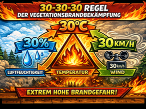 Das 30-30-30 Frühwarnsignal – aber keine Sicherheitsgarantie