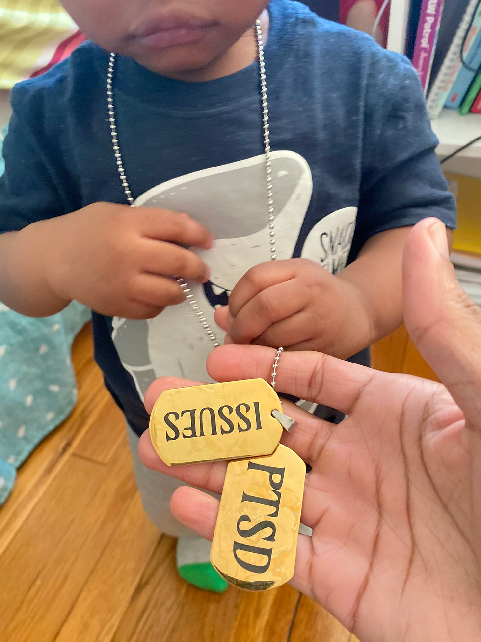 Thumbnail: *PTSD* Dog Tags