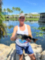 Dawn Pomije largemouth bass Venice Florida