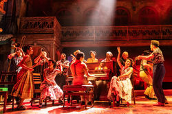 1 - Leonardo Reyna (seated at piano) and the company of Buena Vista Social Club - Photo by