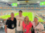 Neil Keller, Paul Frishman and his wife Karen, plus me and Lori Regent.