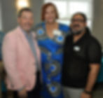 Von Biggs, Franchesca Damore and Obed Caballero - Photo credit: Steven Shires Photography