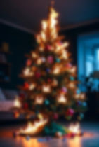 If you have a real tree, water it daily.