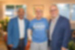 Angel Burgos; Ted Vasquez, CFO, The Our Fund Foundation and David Jobin, CEO, The Our Fund Foundation