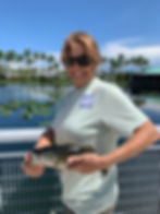 Gigi Gigllotti largemouth bass Delray Beach Florida