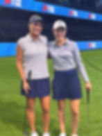 Lexi with teammate Albane Valenzuela