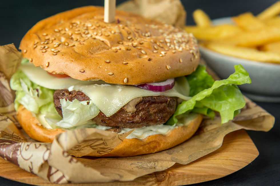 First Favorite Food: Cheeseburger