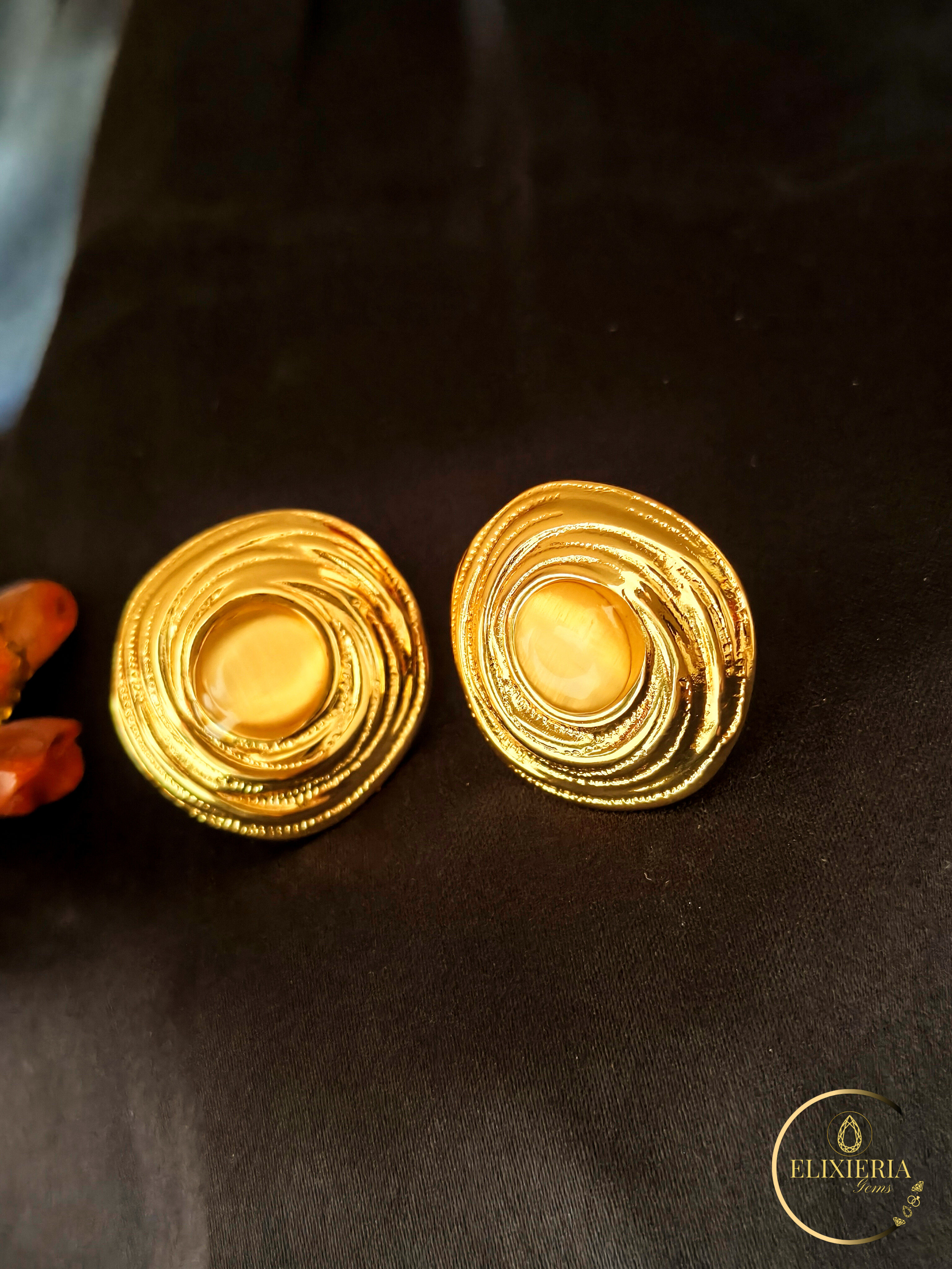 Honey Drop Stainless Steel Anti Tarnish Earrings