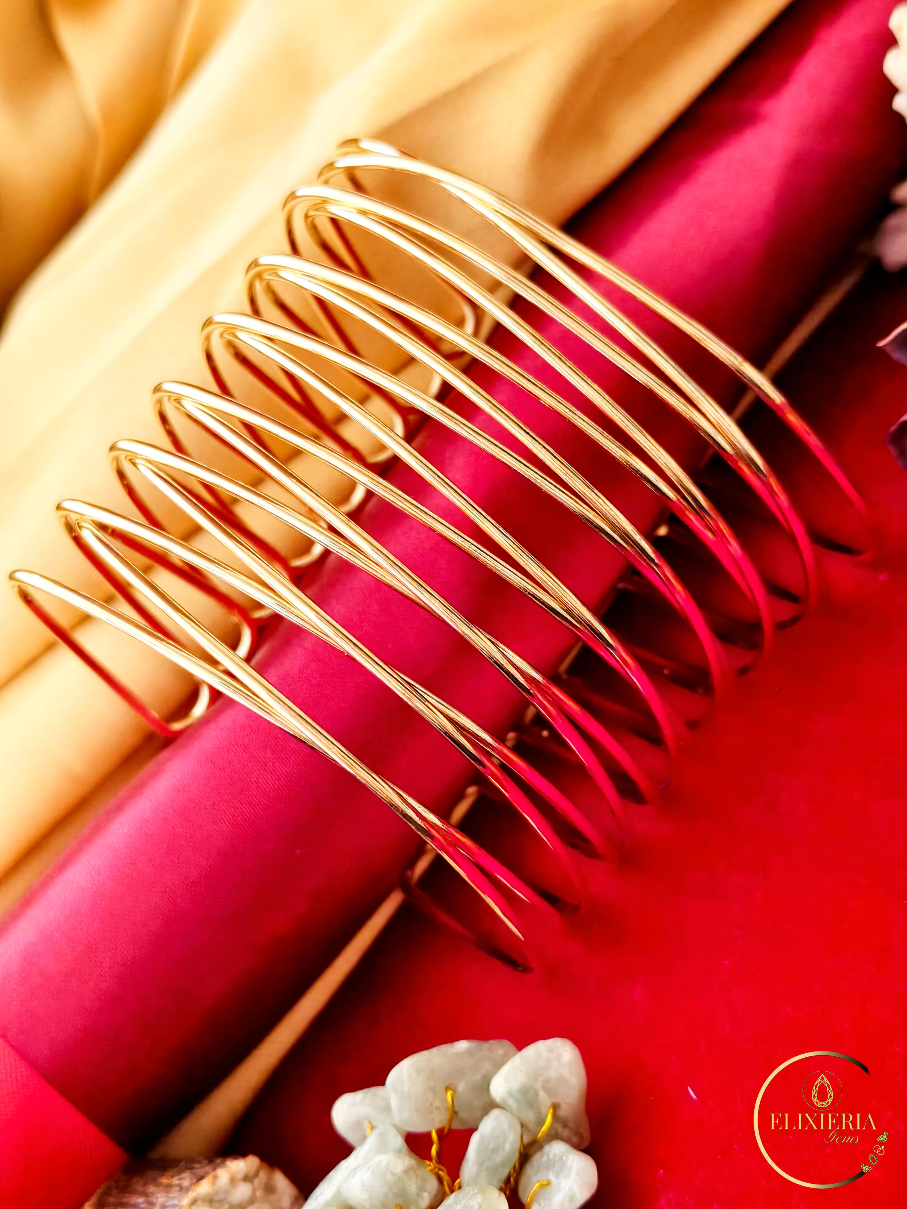 Golden Loop Stainless Steel Cuff