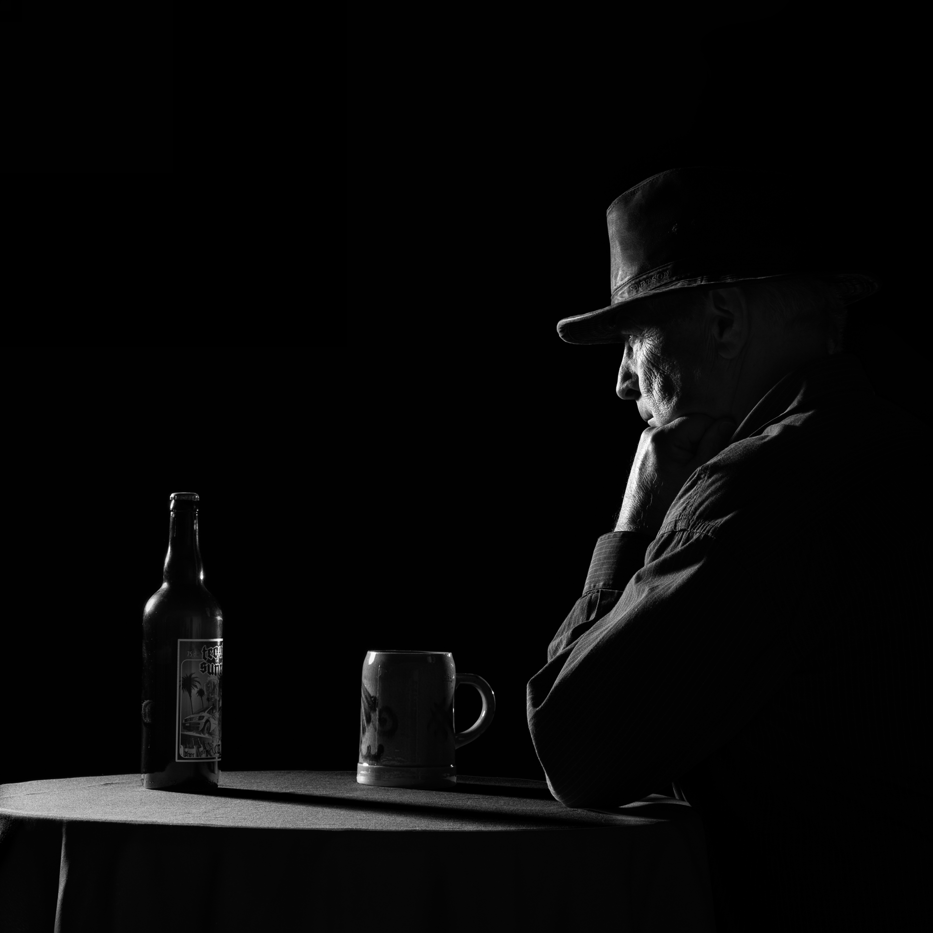 6-Autoportrait d'alcoolique