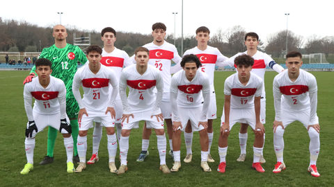 U17 Milli Takımımız, Slovenya ile 1-1 Berabere Kaldı