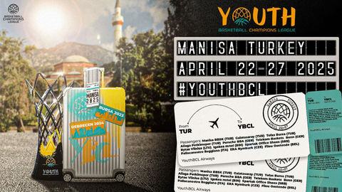 Manisa, FIBA Gençler Basketbol Şampiyonlar Ligi Finalleri'ne Ev Sahipliği Yapacak