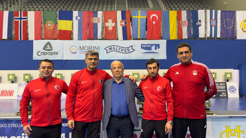 Havalı Tabanca Trio Erkekler Milli Takımı Avrupa Şampiyonu!