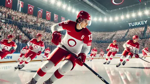 U18 MİLLİ TAKIMIMIZ BUZ HOKEYİ DÜNYA ŞAMPİYONASI’NDA GALİBİYETLE BAŞLADI!