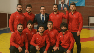 Grekoromen Güreş Milli Takımı Avrupa Şampiyonası’nda İkincilikle Döndü