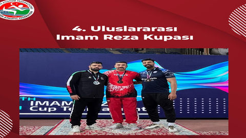 Ömer Şahin İran'da Altın Madalya Kazandı