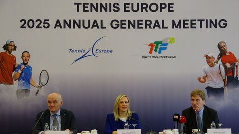Tennis Europe Genel Kurulu Basın Toplantısı Antalya'da Gerçekleştirildi
